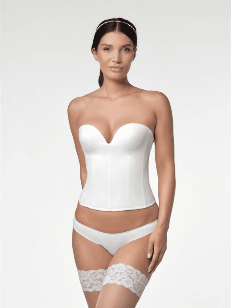 Poirier 18-300 Corsetto Seamless Avorio main product photo