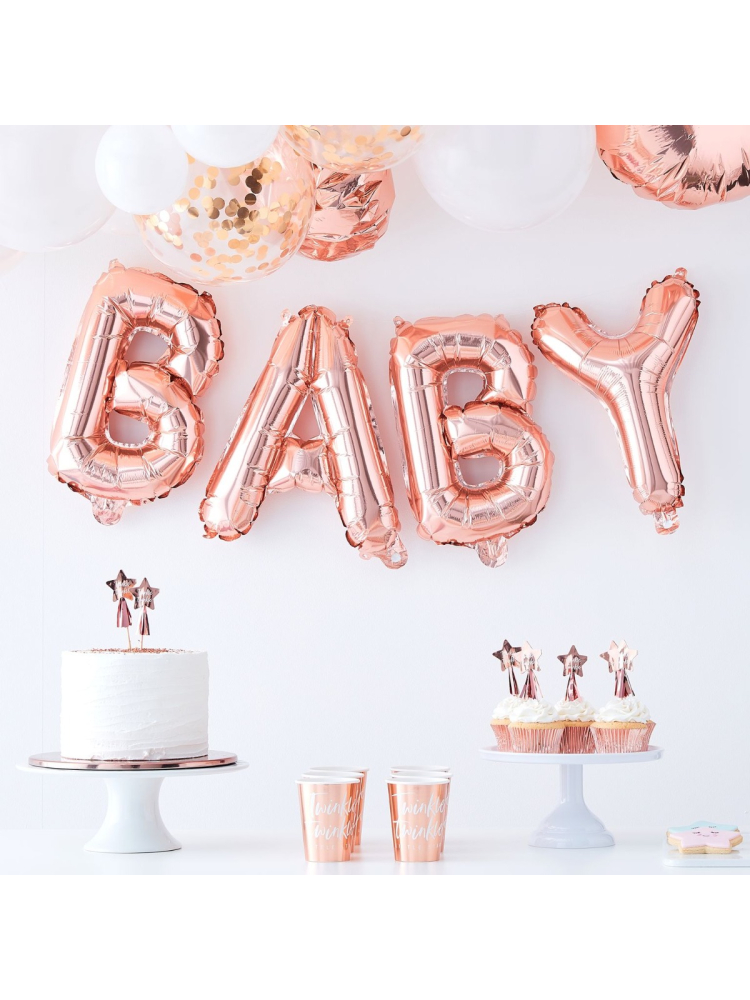Ginger Ray TW-819 Twinkle Twinkle | Baby Palloncino in alluminio main product photo