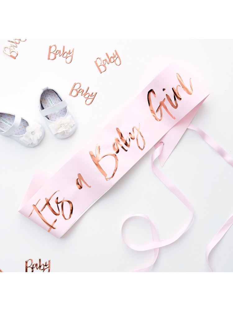 Ginger Ray TW-833 Twinkle Twinkle - Nastro rivelazione sesso bambina main product photo