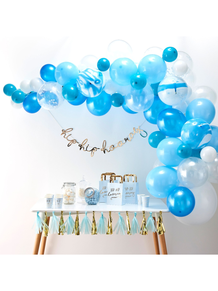 Ginger Ray BA-308 Ballon Arch - Arco di Palloncini Blu main product photo