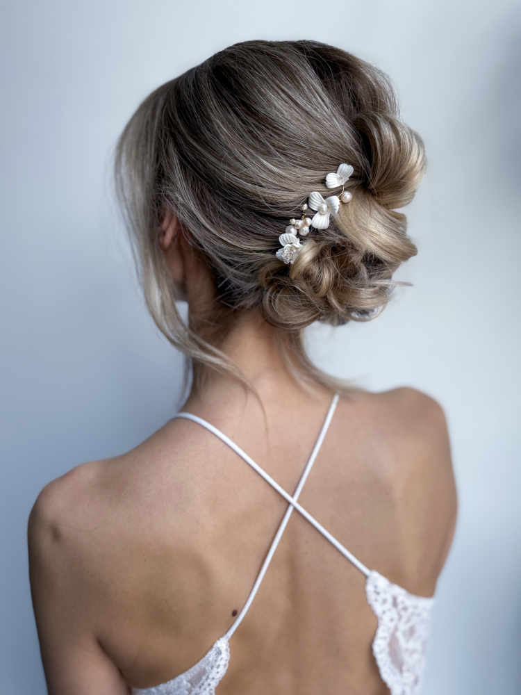 Sally Jane Bridal Fermagli Capelli Senna Oro main product photo