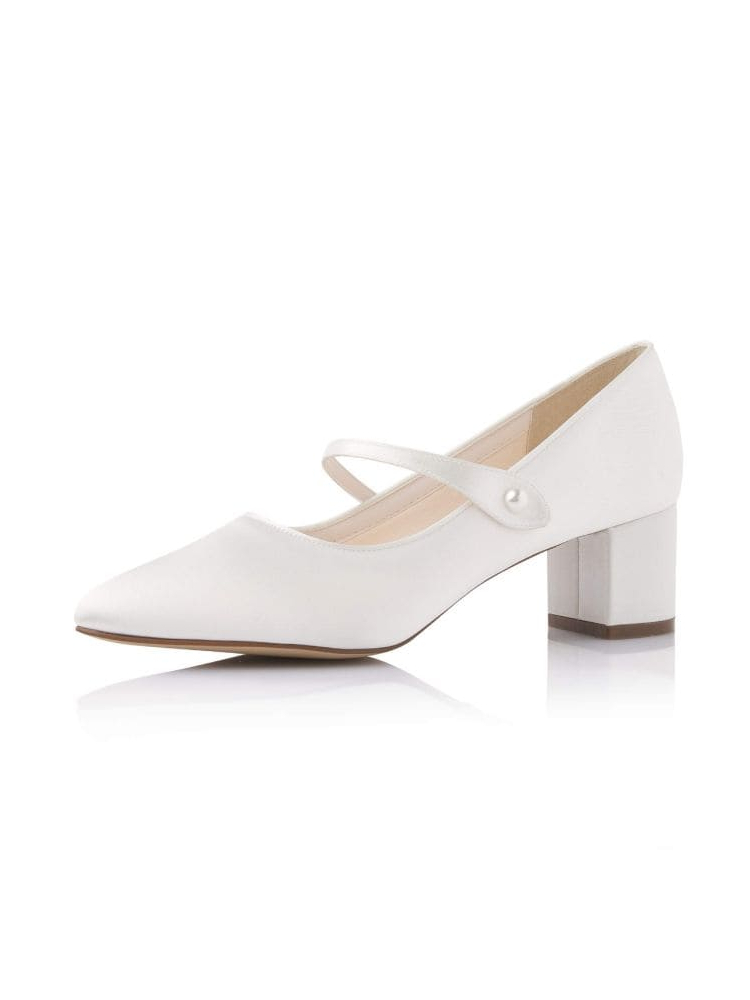 Rainbow Club Abbi Avorio Raso Scarpe da Sposa main product photo