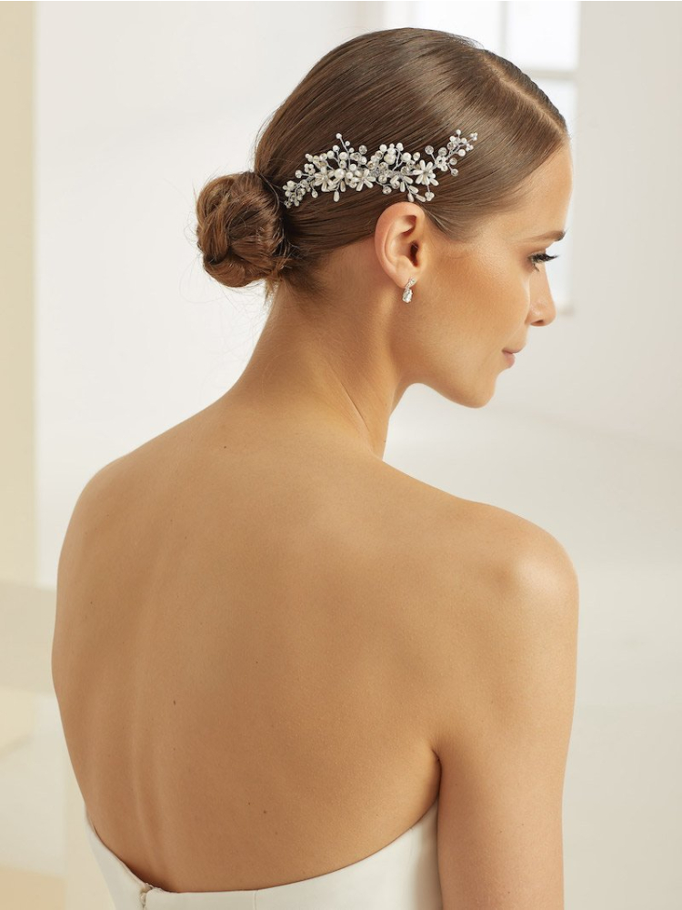 Copricapo Perlas Bianco Evento 393 main product photo