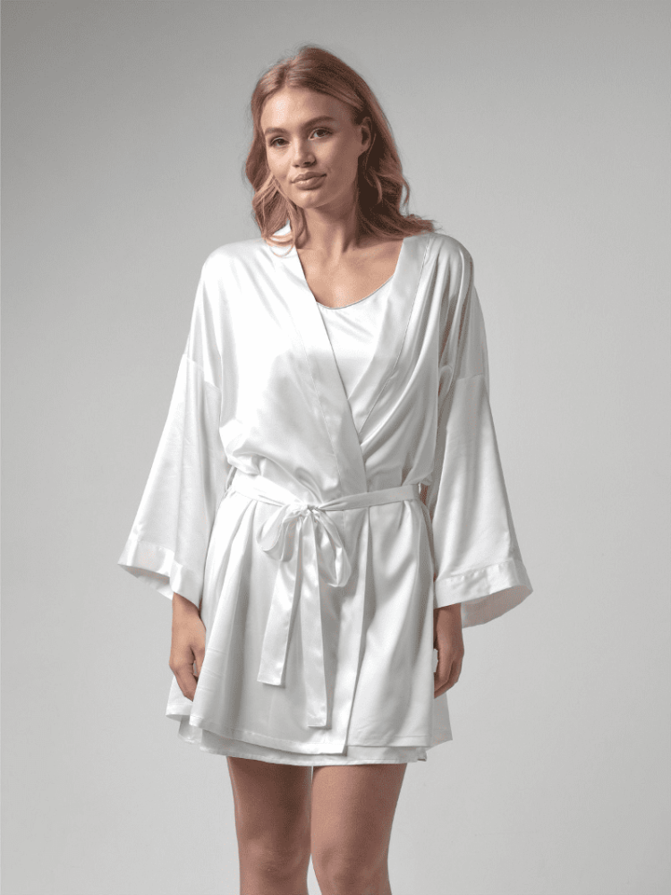 Poirier BN-745B Bride Kimono Raso Avorio main product photo