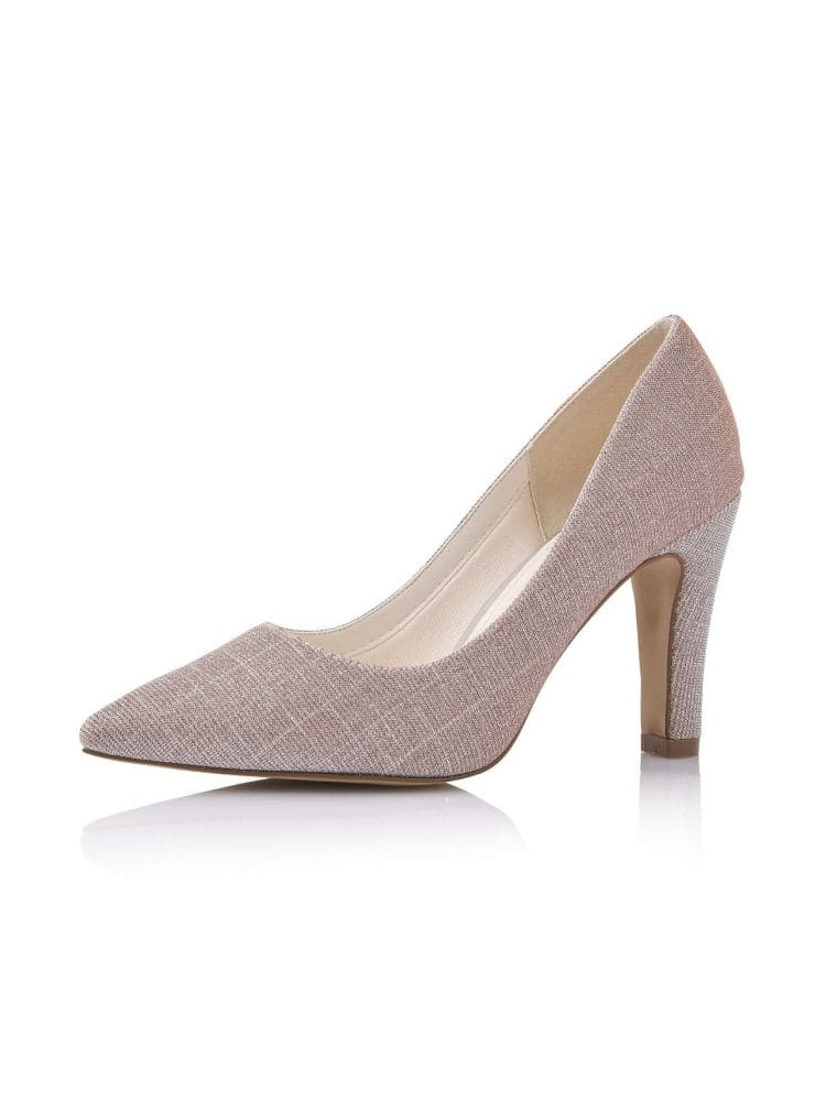 Rainbow Club Fera Rosa Metallizzato Scarpe da Sposa main product photo