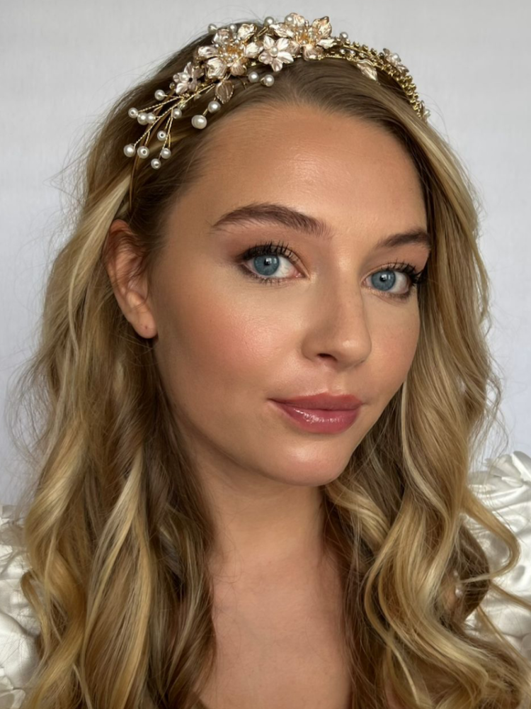 Sally Jane Bridal Hestia Tiara Rosa main product photo