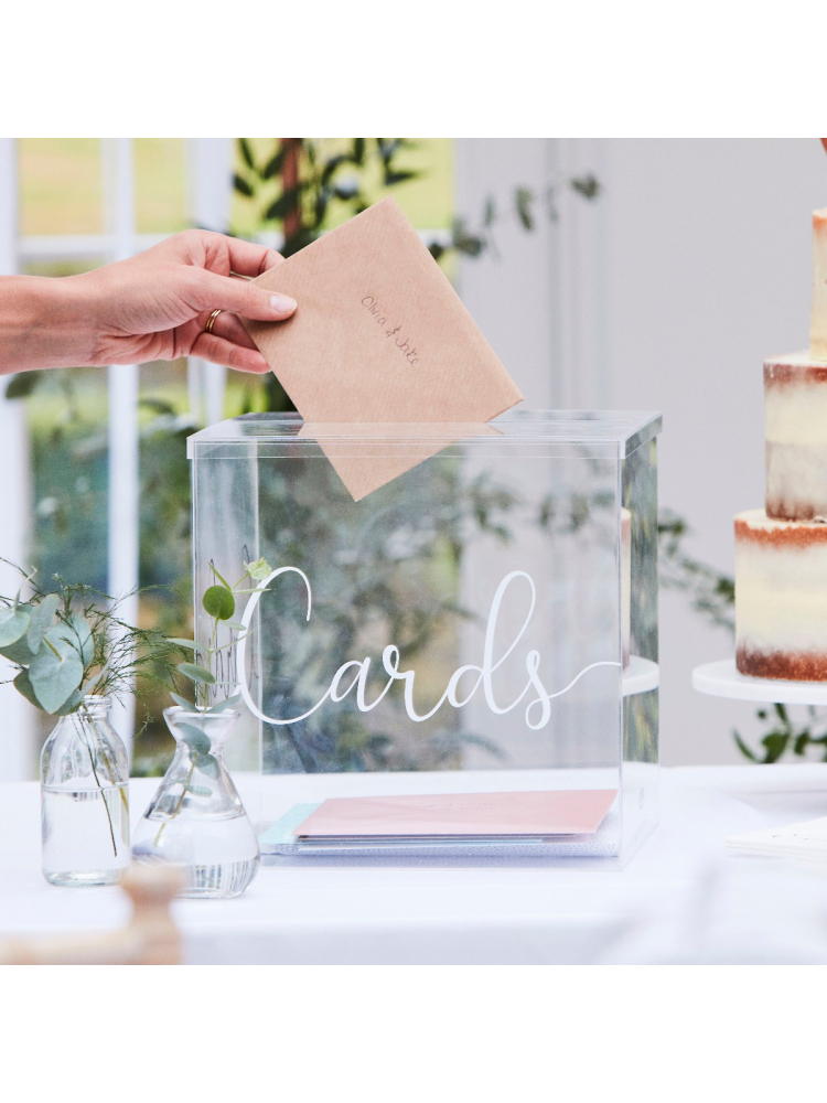 Ginger Ray BR-325 Botanical Wedding Scatola di Cartone main product photo