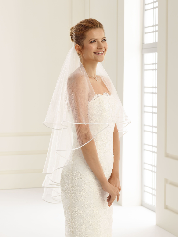 Bianco Evento S7 Velo da Sposa Avorio main product photo
