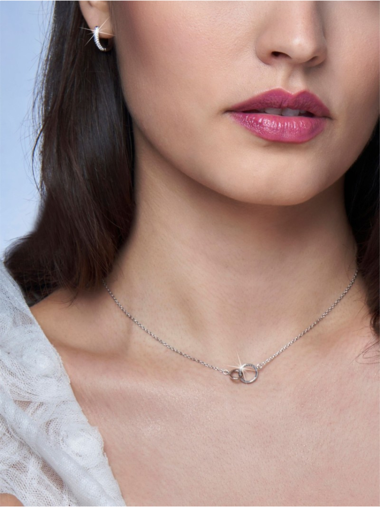 Poirier JS-001 Set Gioielli Sposa Élodie Argento main product photo