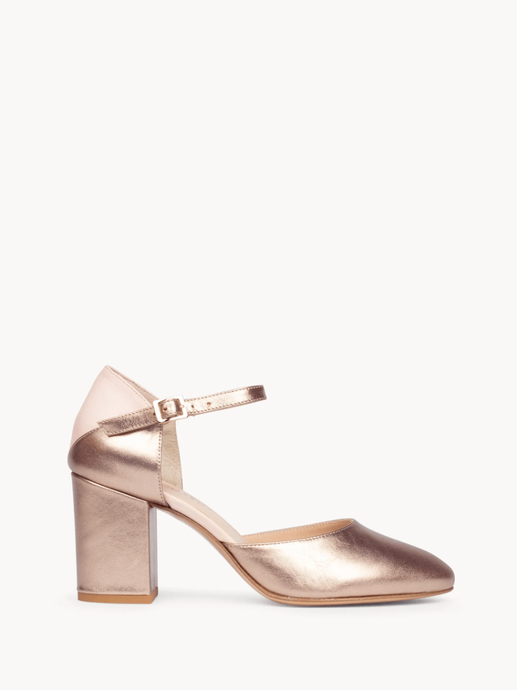 Content Freya Scarpe da Sposa Shiny Rosa main product photo