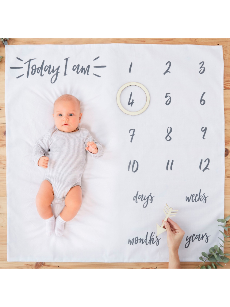 Ginger Ray OB-129 Oh Baby - Coperta ricordi eventi del bebé main product photo