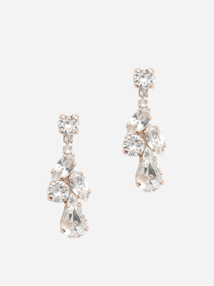 Abrazi Zoe Swarovski Orecchini Rosa main product photo