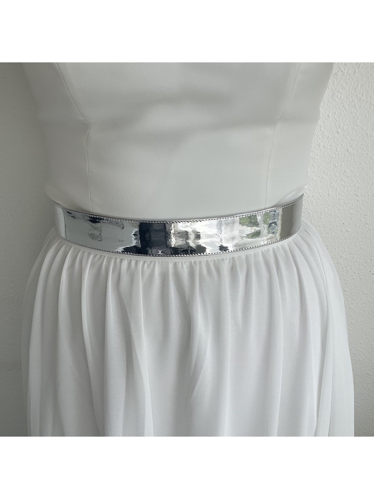Bianco Evento PA91S Cintura da sposa argento main product photo