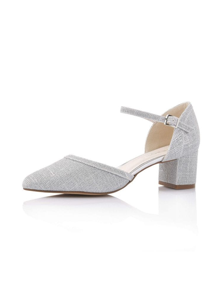 Rainbow Club Paisly Argento Metallizzato Scarpe da Sposa main product photo