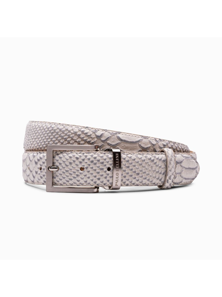 Paulo Bellini Anaconda Cintura Sposo Taupe main product photo