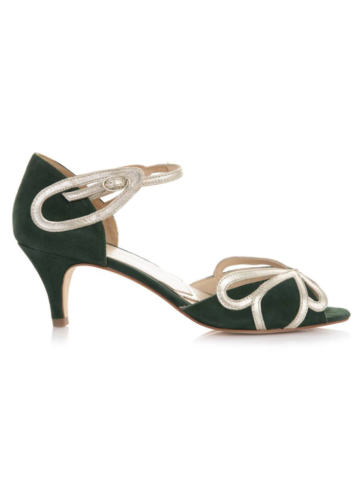 Rachel Simpson Scarpe da sposa Cecelia Verde main product photo