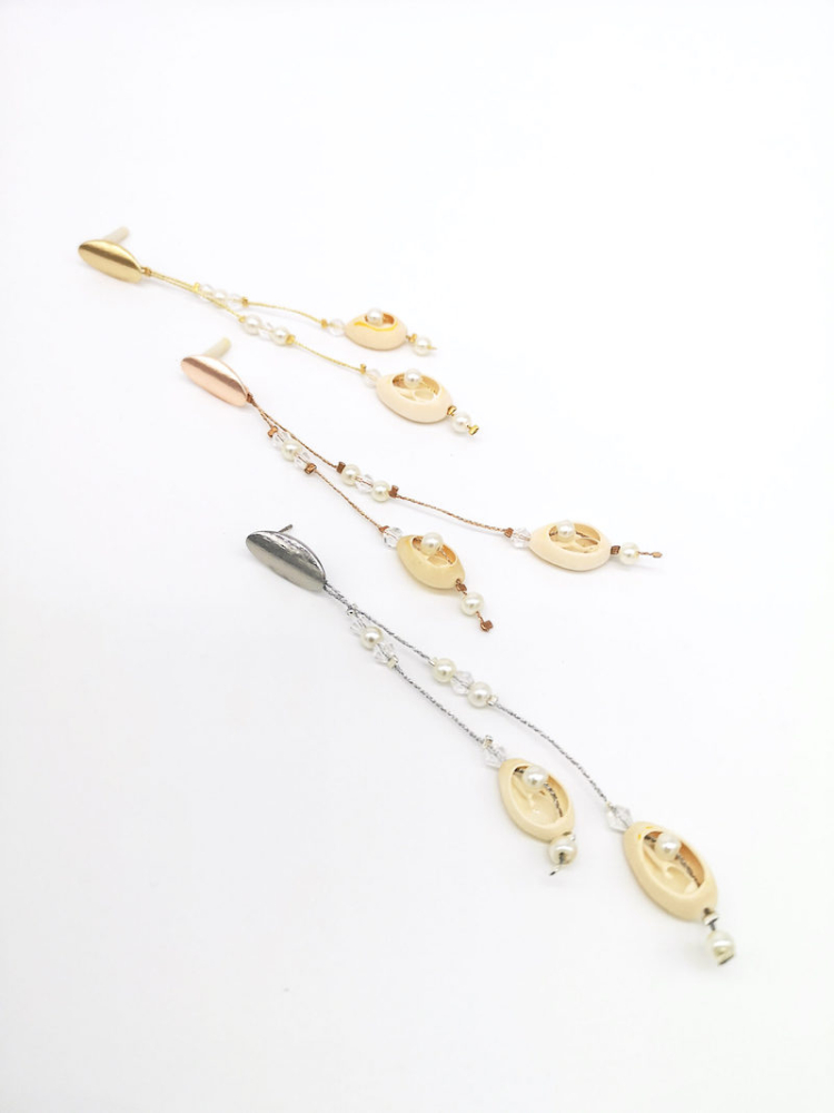 Forever & Eva O202L Orecchini Piatto Lungo main product photo