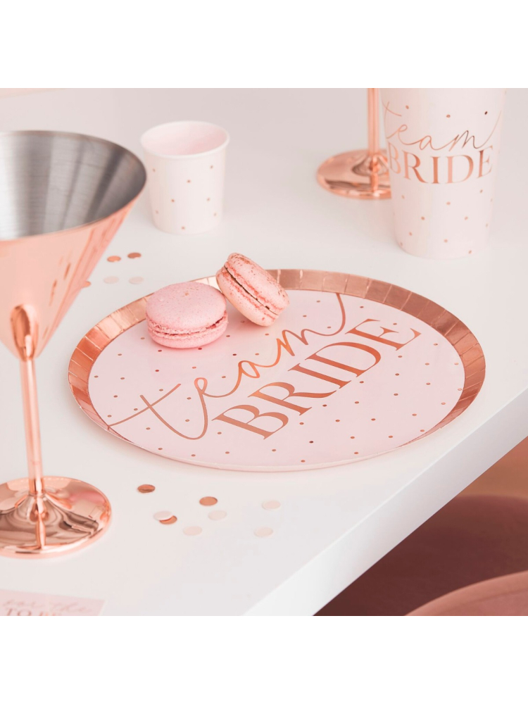 Ginger Ray HN-824 Hen Party - Piatto Blush main product photo