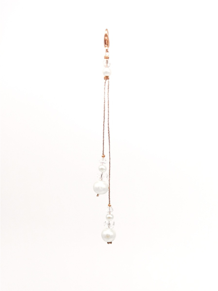 Forever & Eva C217-R Amuleto con perla rosa dorata main product photo