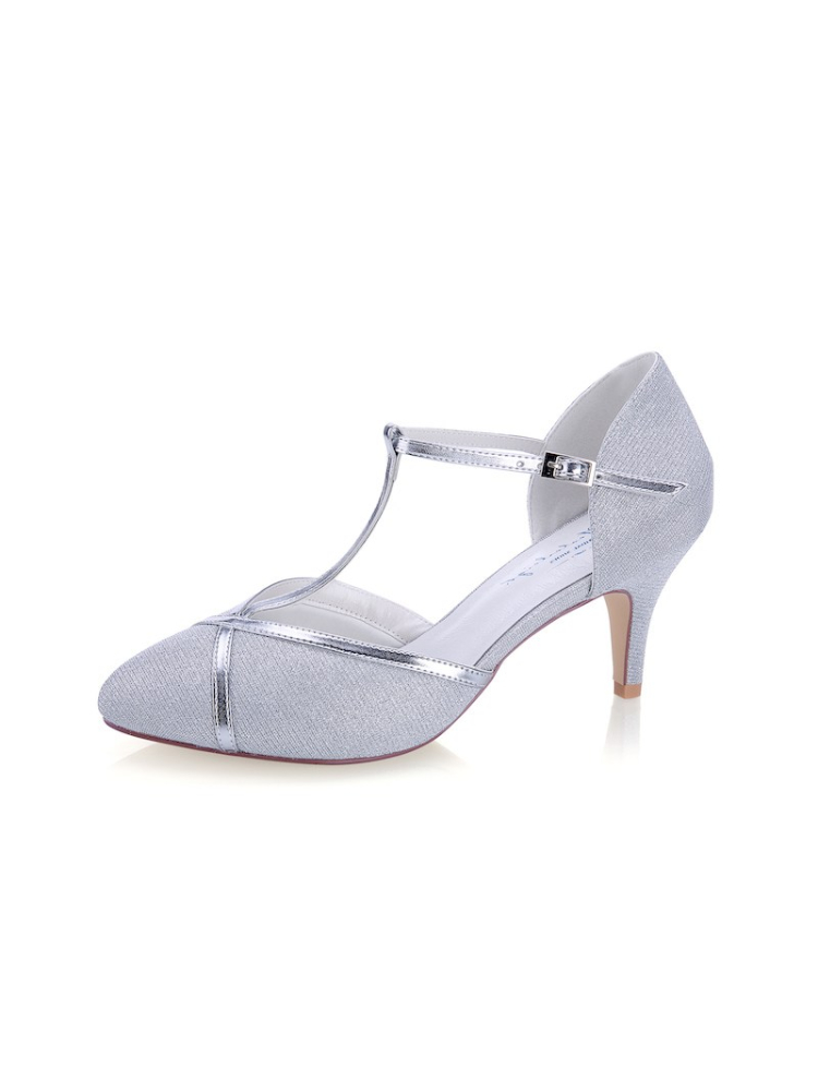 G.Westerleigh Zara Argento Scarpe da Sposa main product photo