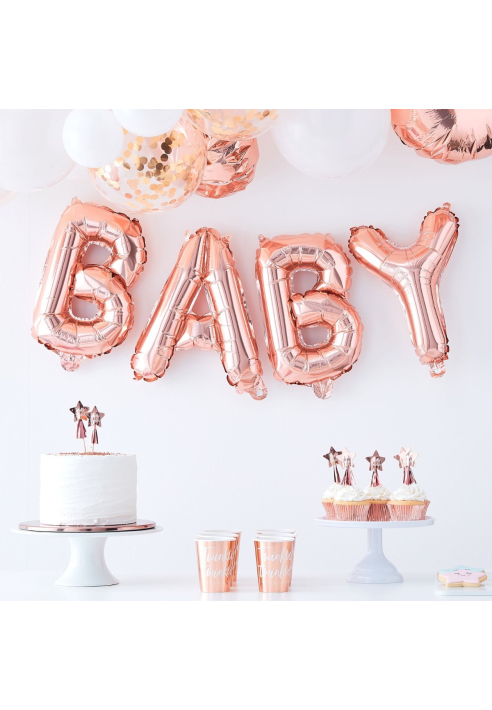 Ginger Ray TW-819 Twinkle Twinkle | Baby Palloncino in alluminio