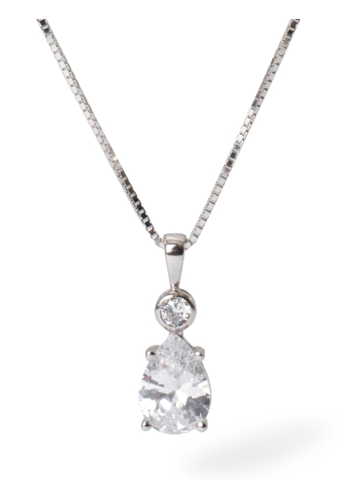 Abrazi Soraya Collana Argento 50cm