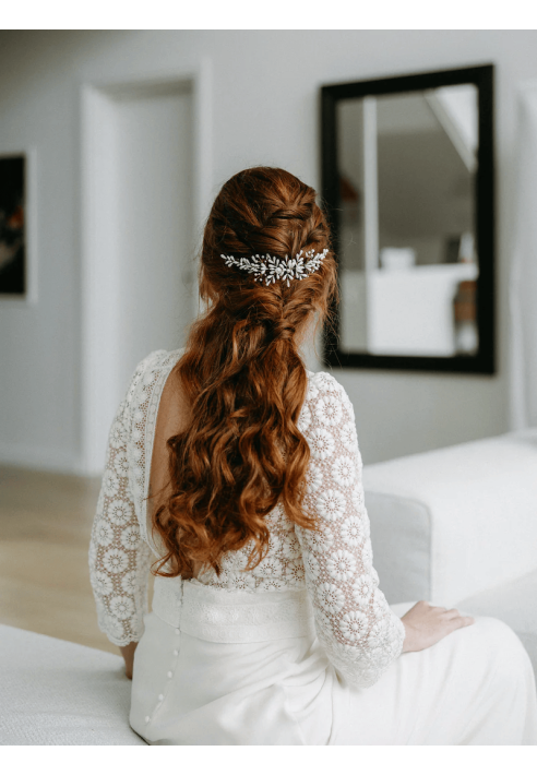 Lizeron Agathe Peine Bianco ()