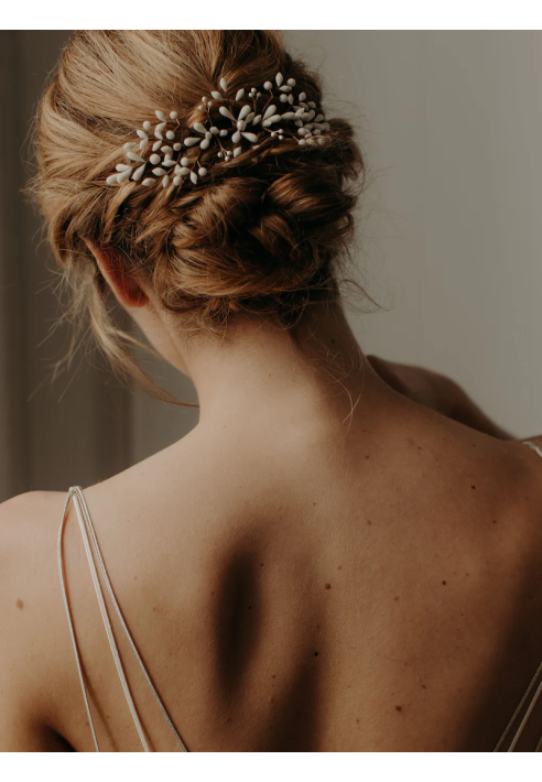 Lizeron Pettine per i capelli Bianca ()