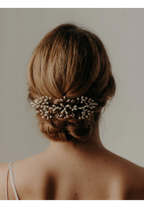 Lizeron Pettine per i capelli Bianca