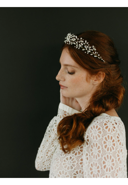 Lizeron Pietra Tiara Bianco