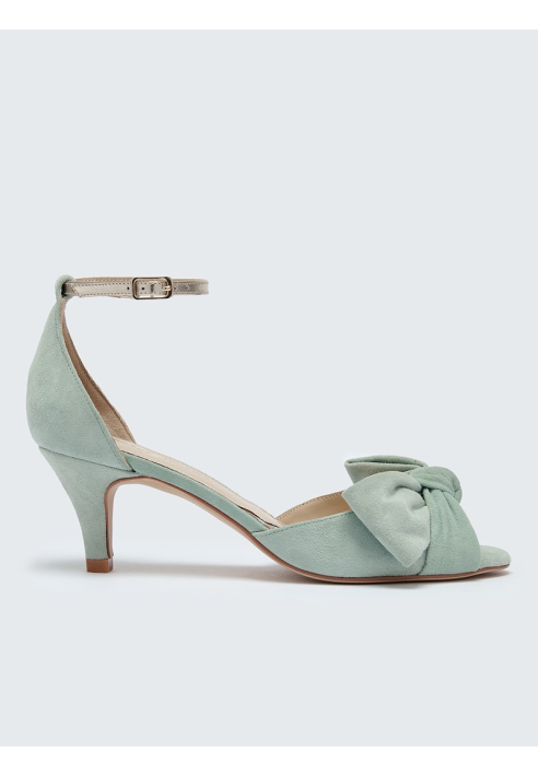 Rachel Simpson Margot Scarpe da Sposa Verde Menta ()