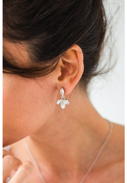 Abrazi Kylie Swarovski Orecchini Argento