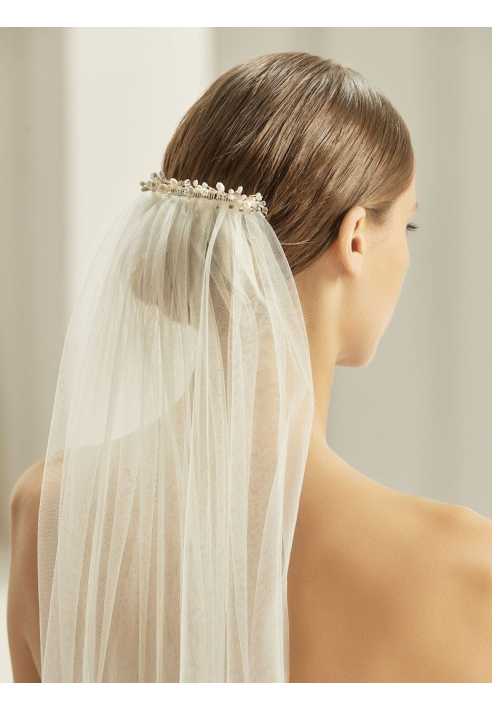 Bianco Evento 673 Pinza per velo ()