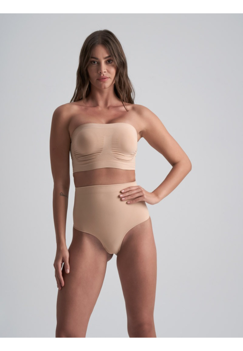 BYE BRA Soft Touch | Tanga a Vita Media Beige ()