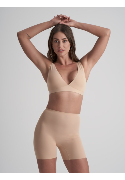 BYE BRA Bum Lift | Shorts con Cuscinetti Estraibili per Glutei Beige ()