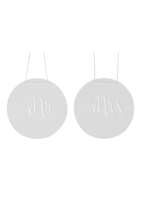 PAM-502 Silla Señalización Donna e Uomo "Mr. & Mrs."