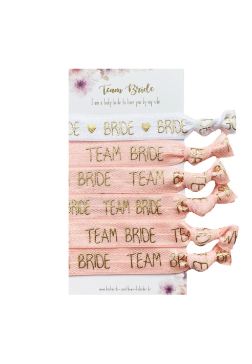 Braccialetti Team Bride (set da 6)
