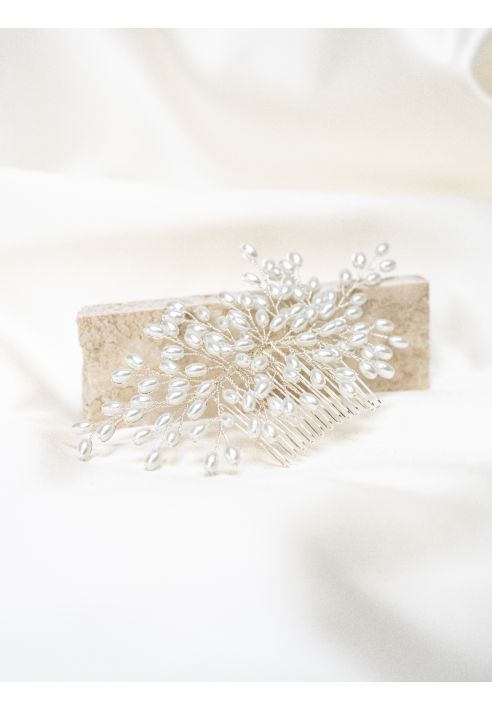 Abrazi Theresa Pettine Sposa Argento