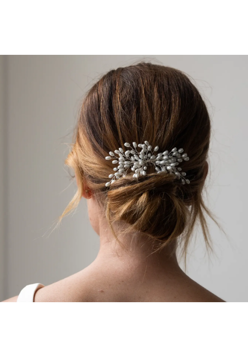 Abrazi Theresa Pettine Sposa Argento ()