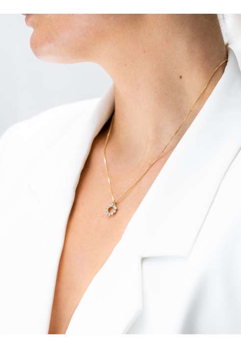 Abrazi Callie Collana Oro 42cm