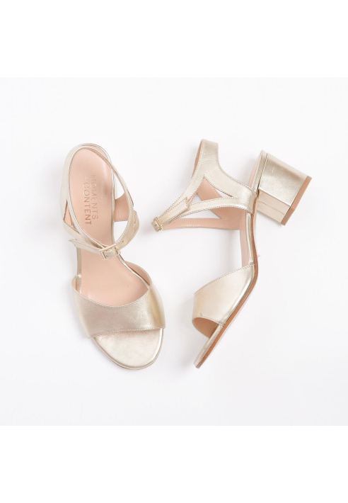 Content Scarpe da sposa Ceda Champagne