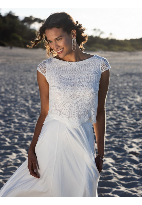 Bolero in pizzo Novias Ella ()
