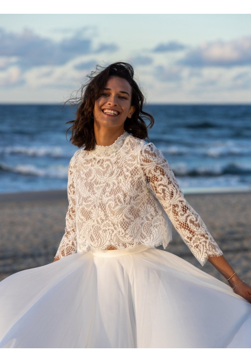 Bolero in pizzo Novias Elvie ()