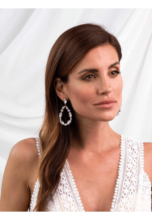 Abrazi Jane Swarovski Orecchini Argento ()