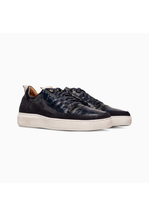 Paulo Bellini Rome Sneakers Sposo Blue Croco