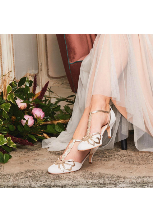 Rachel Simpson Rosita Ivory Scarpe da sposa