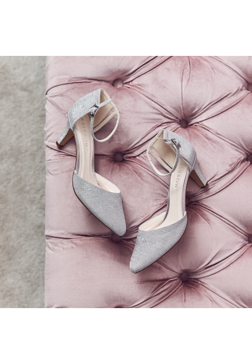 Scarpe da sposa Rainbow Club Sarina Argento