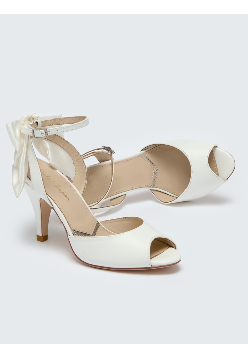 Rachel Simpson Sophia Scarpe da Sposa Avorio