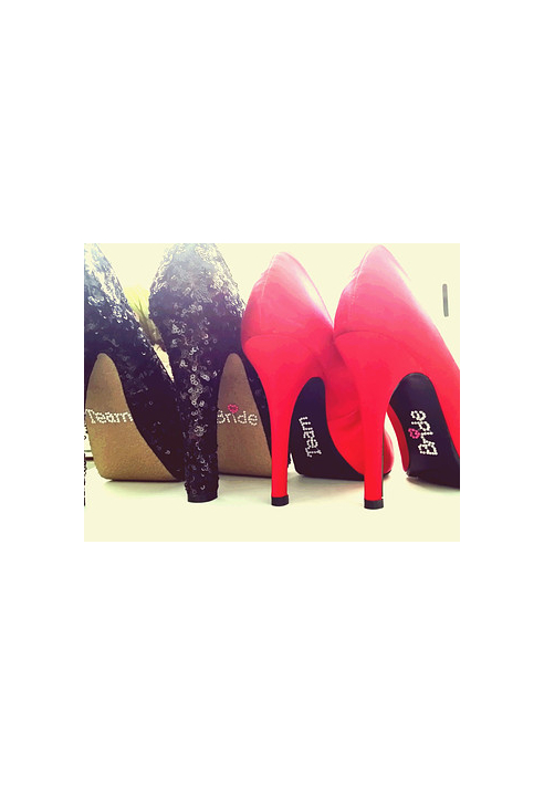 AE- Adesivi "Team Bride"