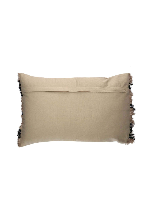 Pomax - RAIA - Cuscino - Cotone - lunghezza  60 x larghezza 40 cm - Beige